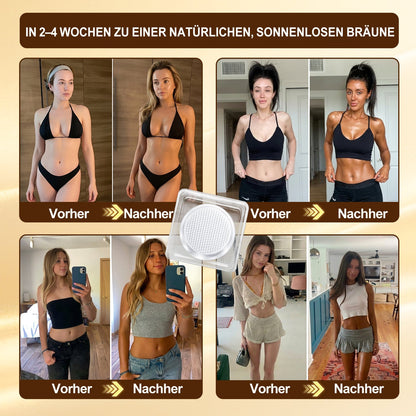 Offizieller Shop | ☀️☀️ Hiskin® Sunless Instant Bronze Tanning Microneedle Patch 🇩🇪  (Nur einmal täglich anwenden)  ✨ Sichtbar bronzene Bräune in nur 7 Tagen  ✅ Keine UV-Strahlung, kein Orangestich, keine Streifenbildung, kein DHA, kein Aufwand.