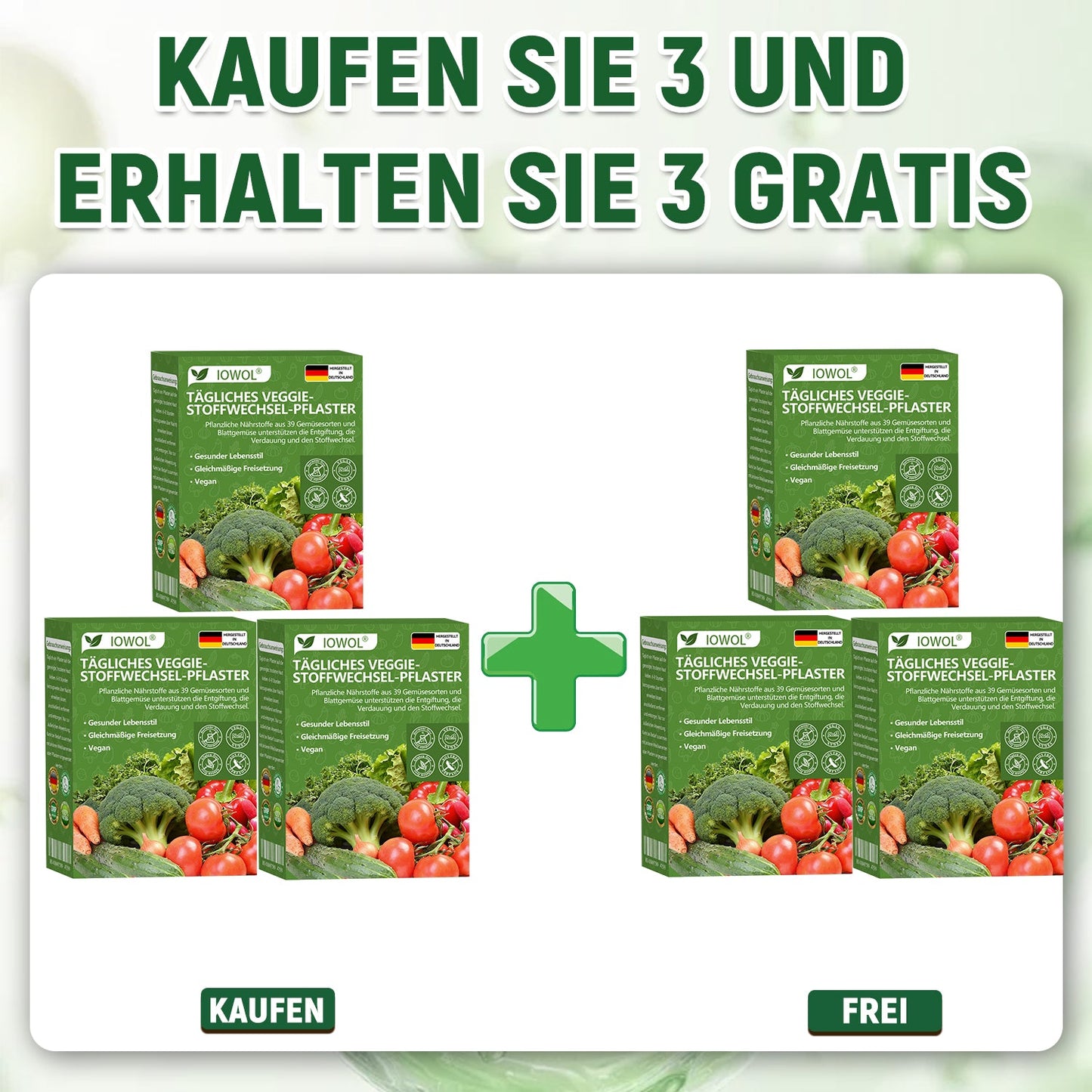 🎁 Nur noch 5 Packungen verfügbar! Wir bieten Ihnen zusätzlich 50 % Rabatt!  Bringen Sie Ihren Körper in Form und verbessern Sie Ihre Gesundheit. Wenn Sie diese Chance jetzt verpassen, wird es erst nächstes Jahr wieder ein solches Angebot geben.