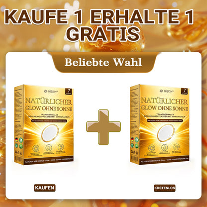 Offizieller Shop | ☀️☀️ Hiskin® Sunless Instant Bronze Tanning Microneedle Patch 🇩🇪  (Nur einmal täglich anwenden)  ✨ Sichtbar bronzene Bräune in nur 7 Tagen  ✅ Keine UV-Strahlung, kein Orangestich, keine Streifenbildung, kein DHA, kein Aufwand.